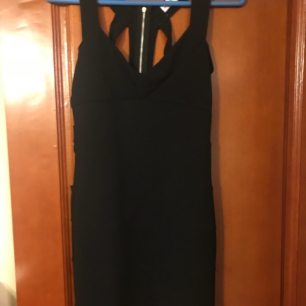 Mini Dress with Cage Back